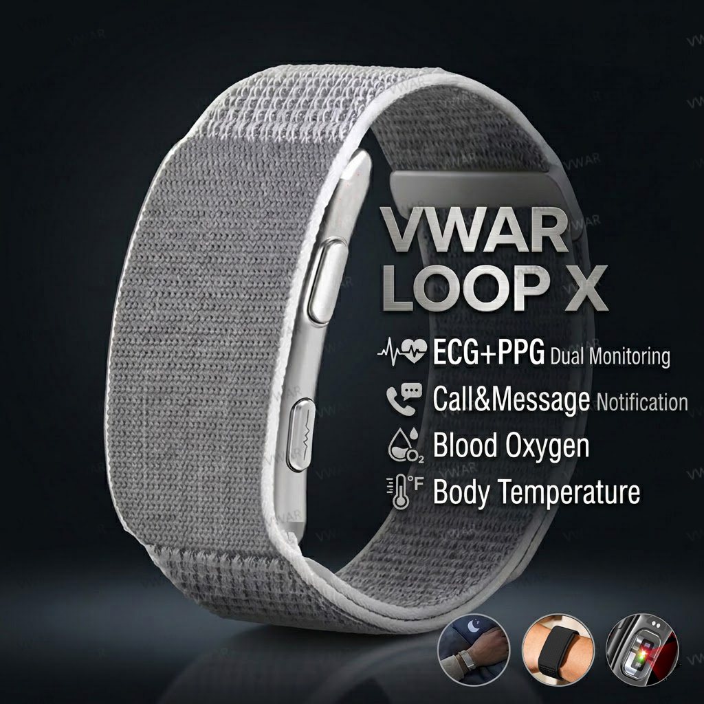 Smartwatch X - Pulsera Inteligente VWAR Loop X ECG,
