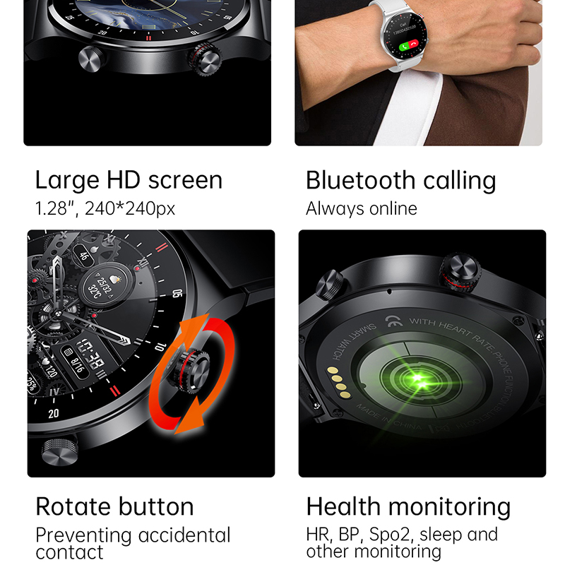 Reloj Inteligente con Bluetoot - Smartwatch Custom reseña y precio