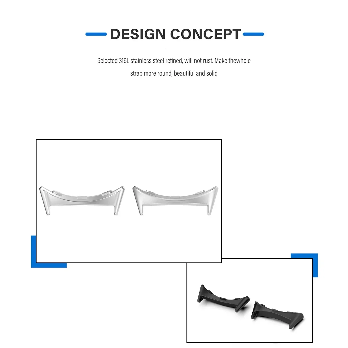 Adaptador de conector de corre - Smartwatch Watch Accessories reseña y precio