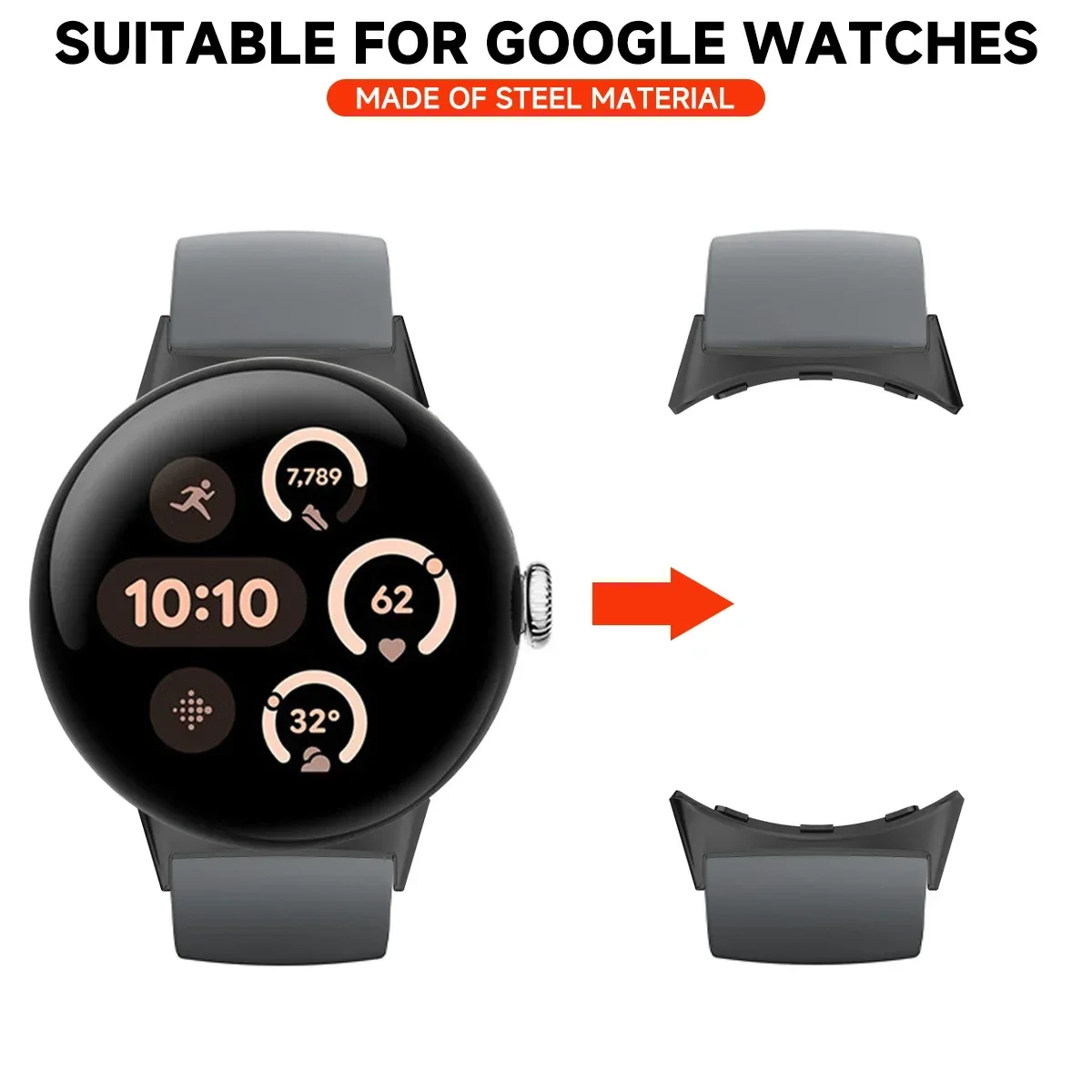 Adaptador de conector de corre - Smartwatch Watch Accessories reseña y precio