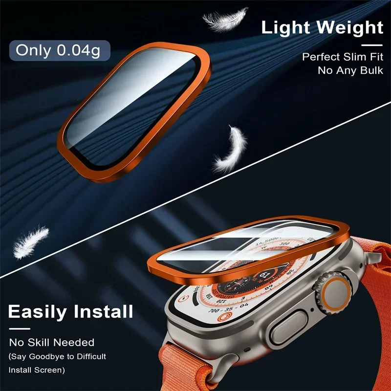 2 uds vidrio templado para App - Smartwatch Watch Accessories reseña y precio