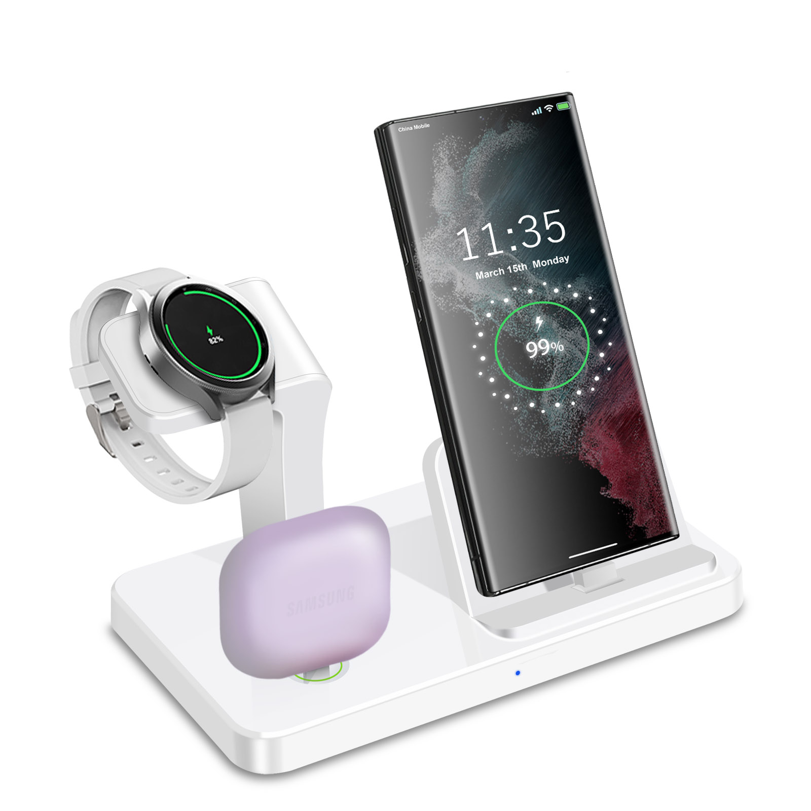 Base de Carga Inalámbrica 3 en - Smartwatch Ac reseña y precio