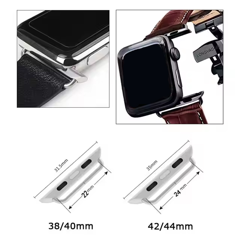 2 uds adaptador de conector de - Watch Band Connector reseña y precio
