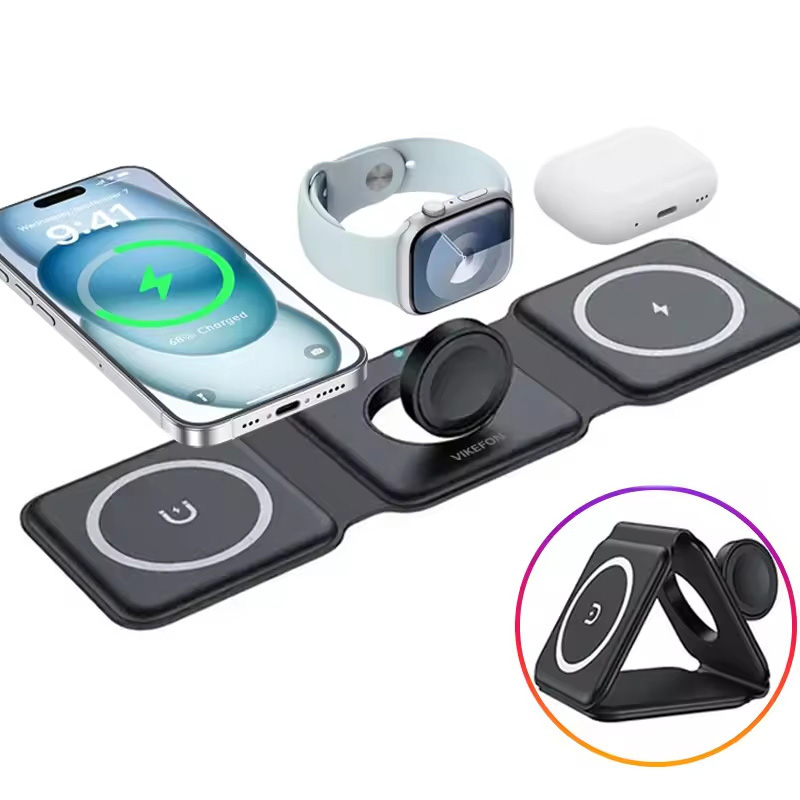 Cargador inalámbrico plegable  - Smartwatch Ac reseña y precio