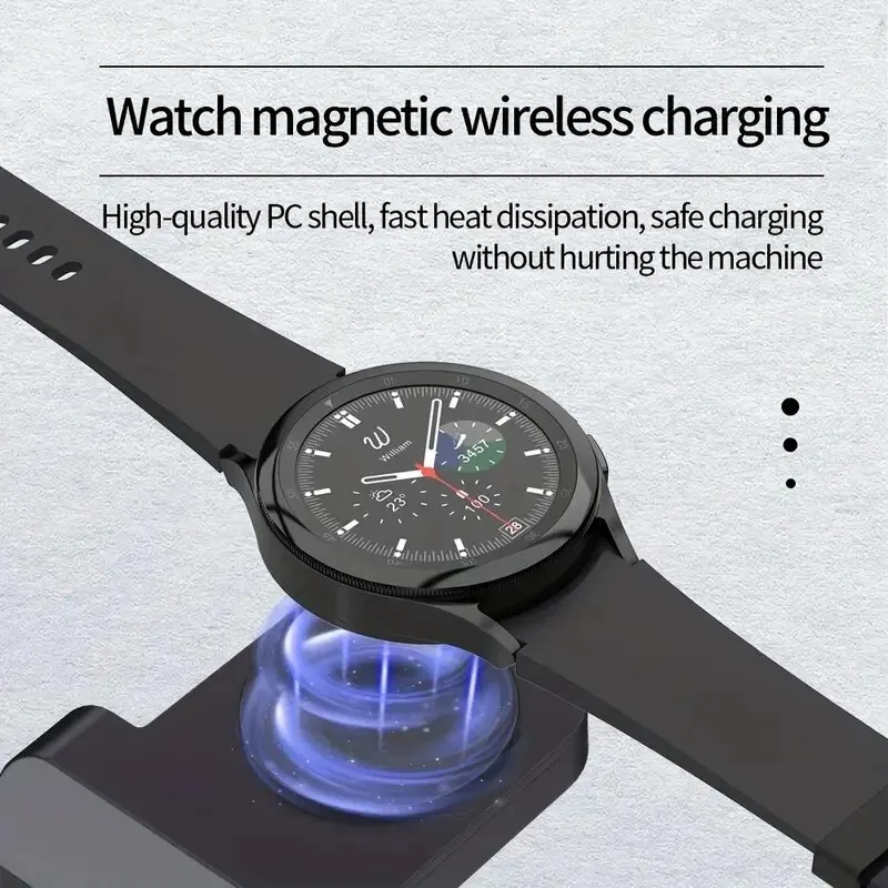 Estación de carga 3 en 1 para  - Smartwatch Ac reseña y precio