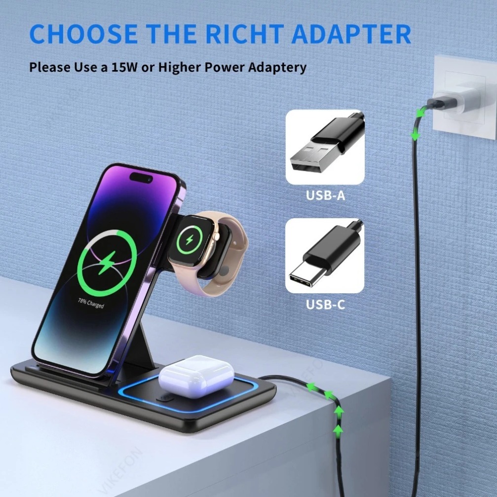 Estación de Carga Inalámbrica  - Watch Charging Dock reseña y precio