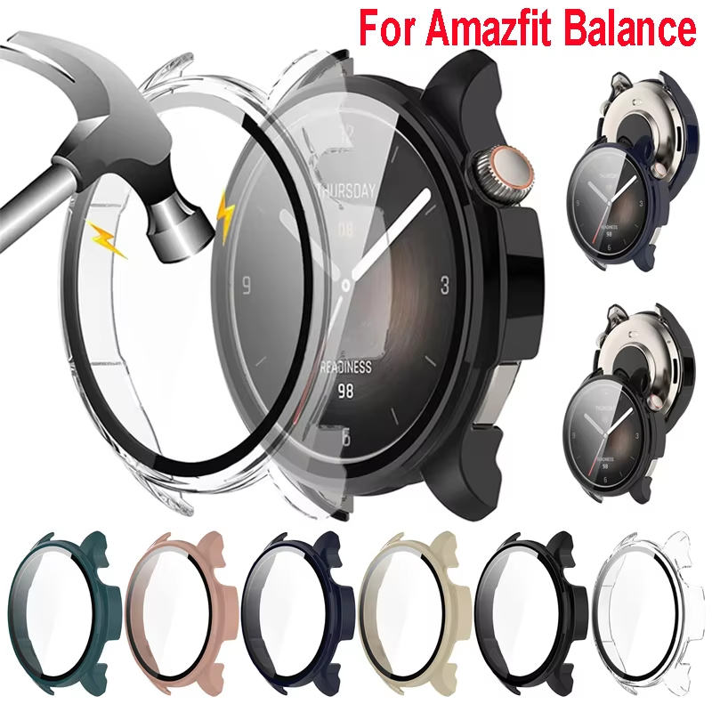 Funda de vidrio templado para  - Amazfit Smartwatch Accessories reseña y precio