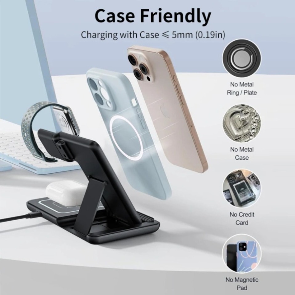 Luz LED nocturna 3 en 1, carga - Smartwatch Ac reseña y precio