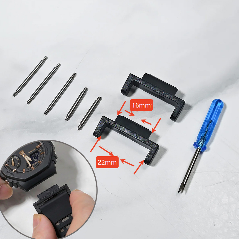 Adaptador de correa de reloj p - Watch Band Connector reseña y precio