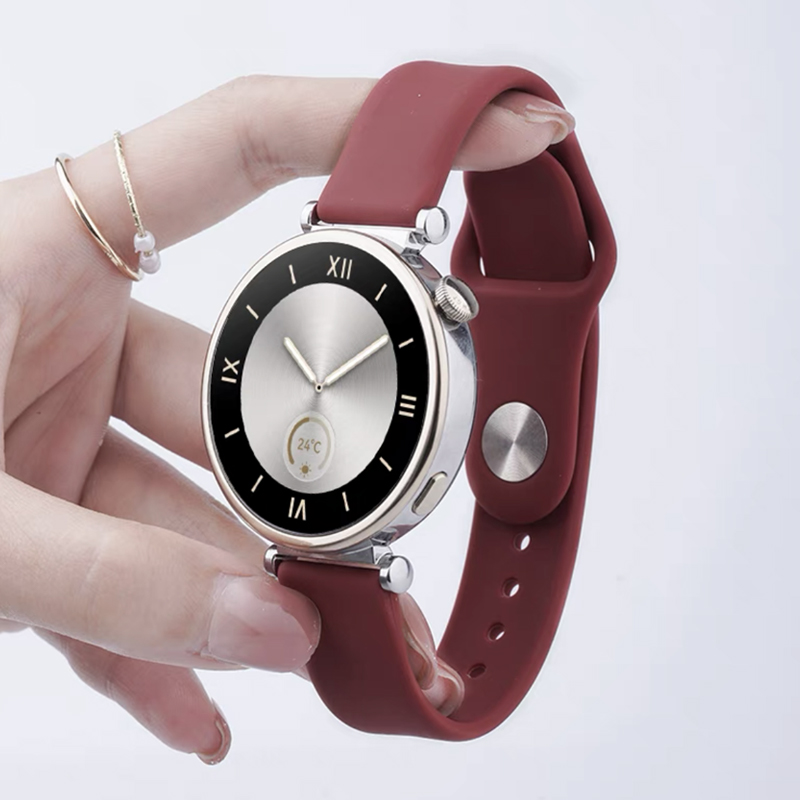 Correa de silicona de 18mm par - Titan Smartwatch Accessories reseña y precio