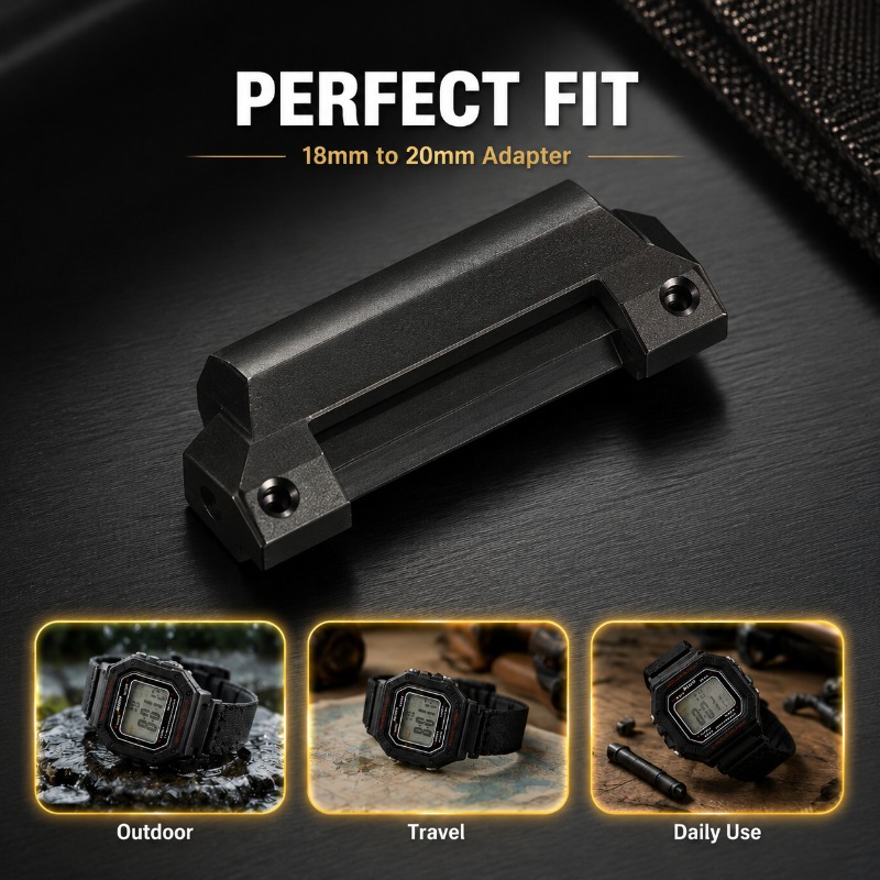 Adaptador universal de cabeza  - Watch Band Connector reseña y precio